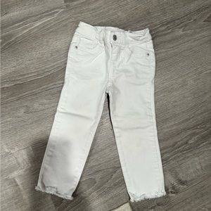 Cat & Jack 3T white denim pant